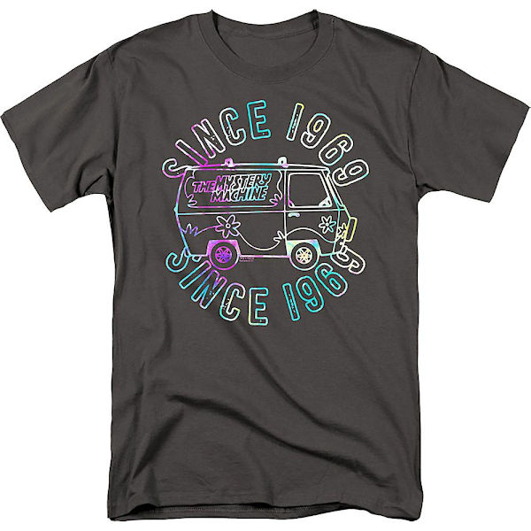 Psychedelic Mystery Machine Scooby-Doo T-shirt M