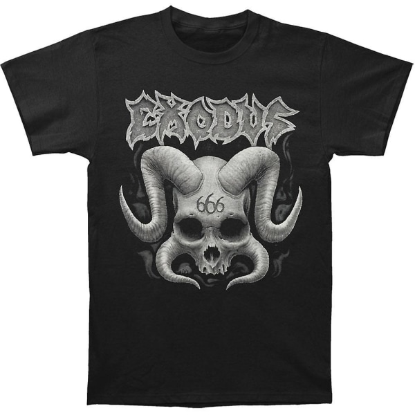 Exodus Horned Skull T-shirt S