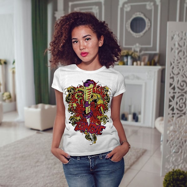 Sword Of Death Kvinnor Whitet-shirt M