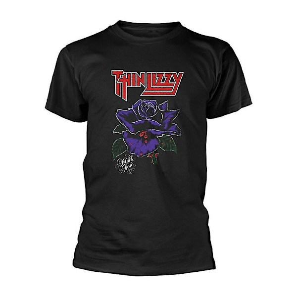 Tunn Lizzy Black Rose T-shirt M