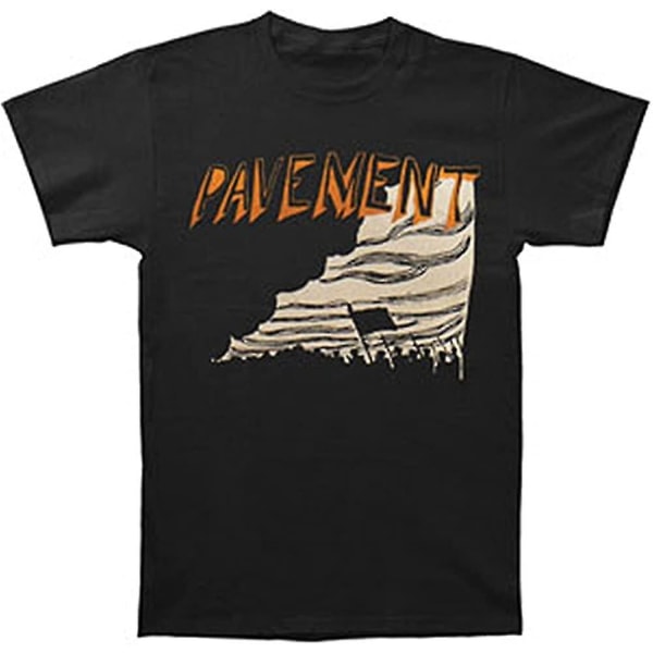 Pavement Army Slim Fit T-shirt för män Svart