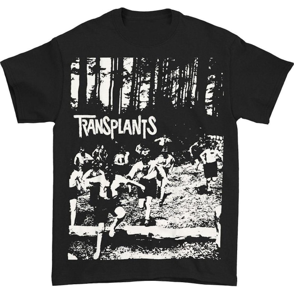 Transplants Running Kids/Gasmasks T-shirt XL