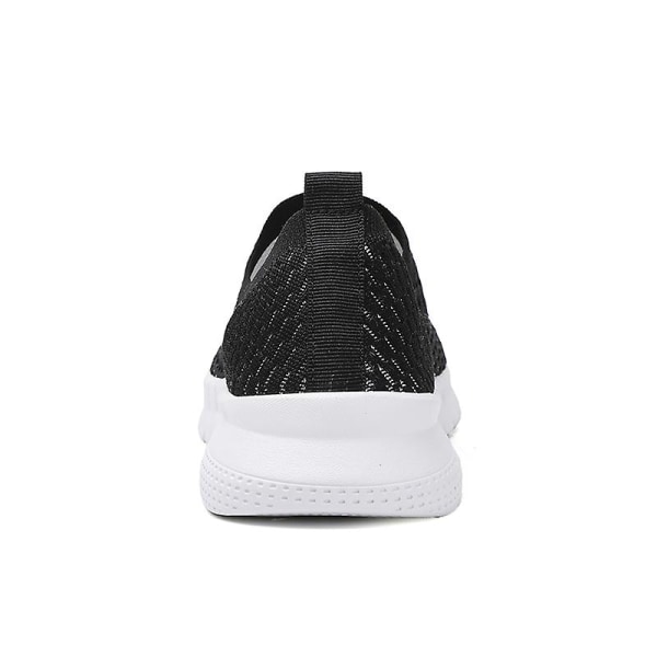 Herrsneakers Ultralätt andas löparskor Fr28270 BlackWhite 45