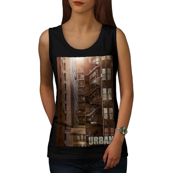 Urban Ny Building City Dam Blacktank Top S