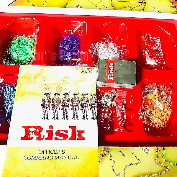 Risk Battle Brädspel Situation i krigande stater