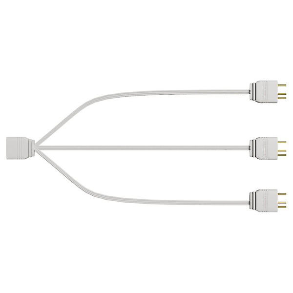 Argb splitterkabel 5v 3 pin til gamere og pc-entusiaster Multi-interface Fq one to three