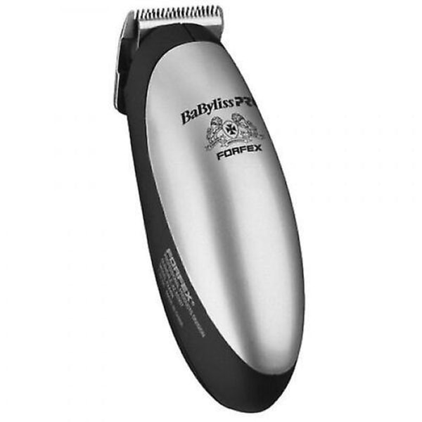 BaByliss Forfex Palm Pro Hårtrimmer - Batteridrevet - Sølv Silver