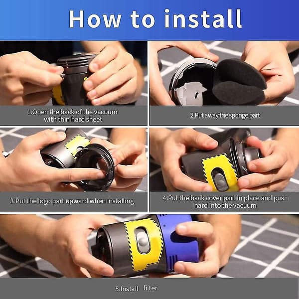 Dammsugartillbehör för Dyson V7 V8 Dammsugare