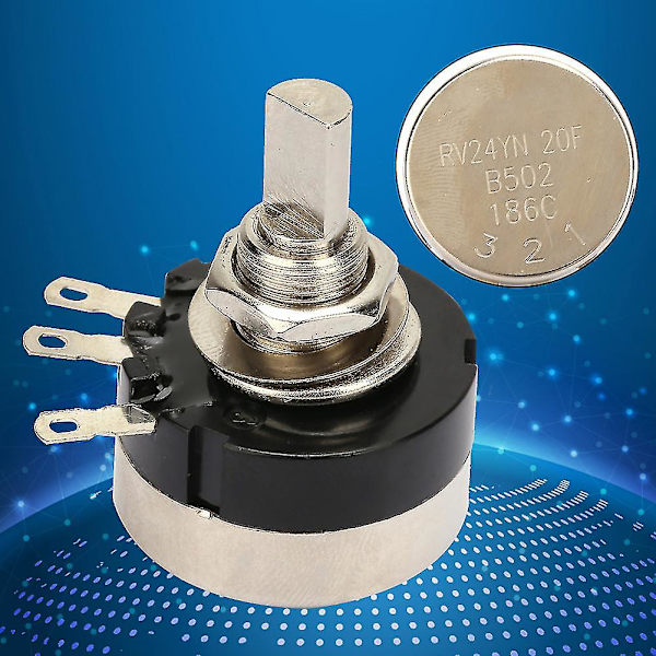 Rv24yn20f B502 høj nøjagtighed Single Circle Carbon Film Potentiometer 5k modstand
