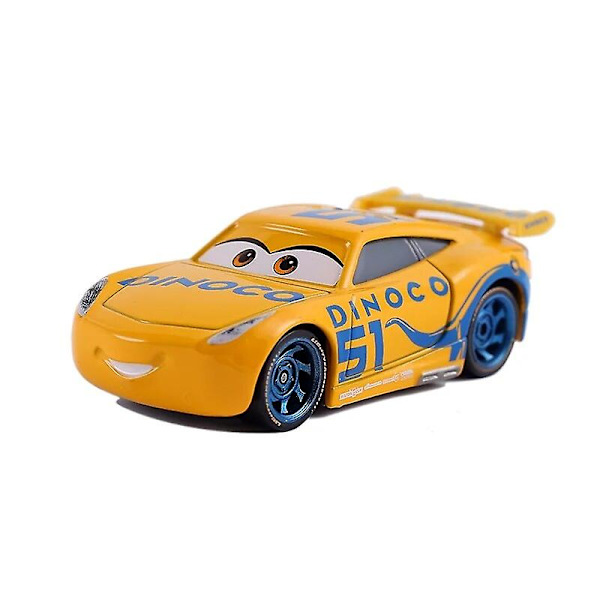 Ny Pixar Racing 3 2 Ny design Blixt Mcqueen Jackson Storm Bomb Mcqueen Metallleksak Bilmodell Pojke Födelsedagspresentleksak 33
