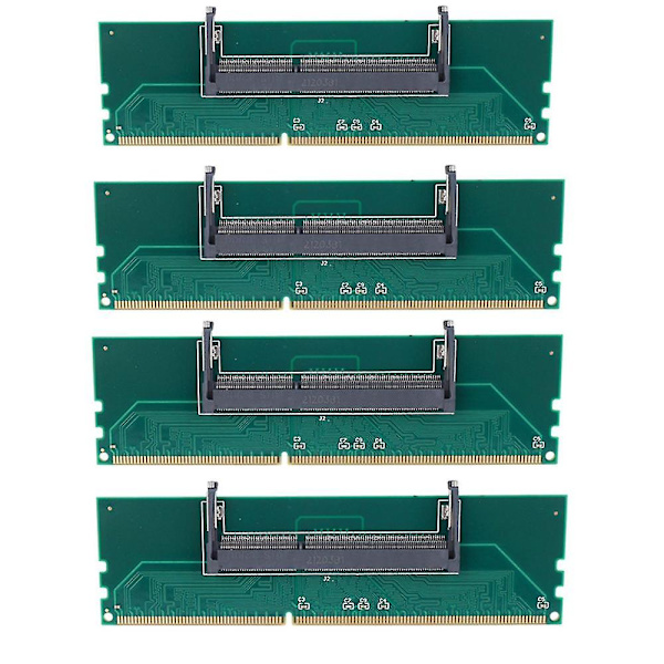 4x Ddr3 Laptop So-dimm Til Desktop Dimm Memory Ram Connector Adapter Ddr3 Ny Adapter Of Laptop Inte