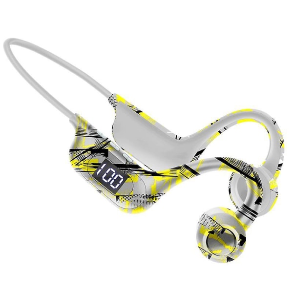 Xiaomi Hanging Neck Sports Bone Conduction Headphones Langattomat kuulokkeet Yellow