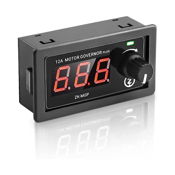 Pwm motorhastighetsregulator Justerbar hastighetsregulator DC 5v-30v 12a 360w motorregulator med dubbla M