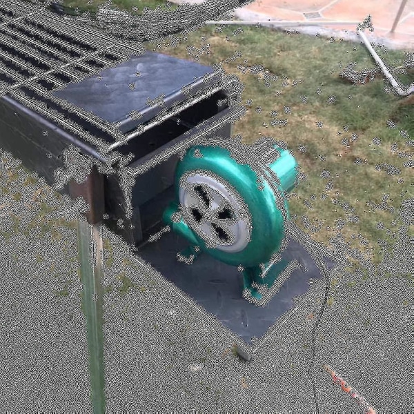 220 V säädettävänopeuksinen sähkötuuletin - Grillituuletin Charcoal Forge -puhallin