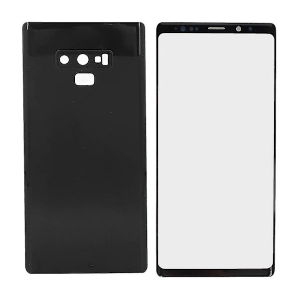 Galaxy Note 9:n musta näyttö ja takapaneelin korjaussarja
