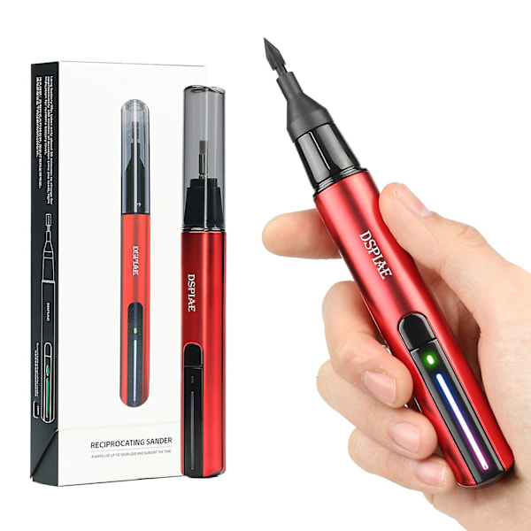 DSPIAE ES-A Sähköinen edestakaisin pyörivä hiomakynä Tee itse -mallin lelukiillotus ES-A Grinding Pen
