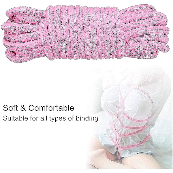 7kpl/ set Nahkainen Bodaged Kit Adlt Explay Hndcffs/whps/ball Gg/rope/collr Bdm Pink