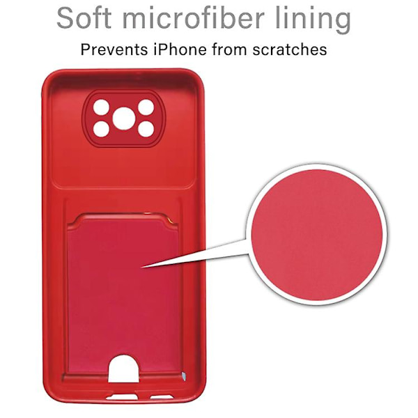 För Xiaomi Poco X3 Pro / X3 Nfc Ring Kickstand Card Wallet Tpu phone case Blue