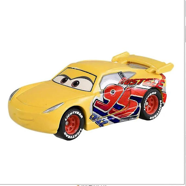 Ny Pixar Racing 3 2 Ny design Lightning Mcqueen Jackson Storm Bomb Mcqueen Metallleksak Bilmodell Pojke Födelsedagspresentleksak 7