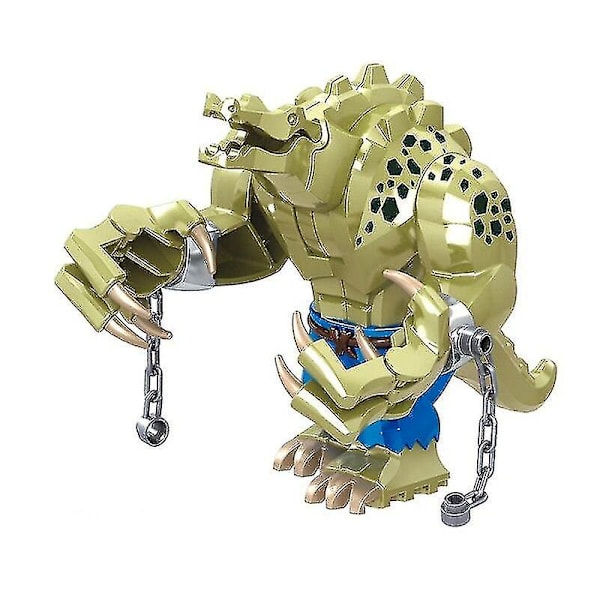 Batman Crocodile Killer 10,5 cm Figurblock Konstruktion Byggnad Tegelleksakspresent Dealpool2247