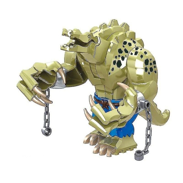 Batman Crocodile Killer 10,5 cm Figurblokke Byggebygning Mursten Legetøjsgave Thanos-350850