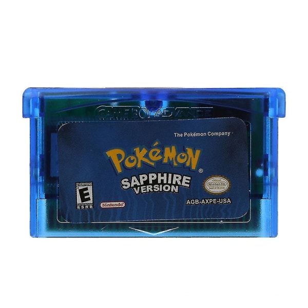 Fan Advance Gameboy Cartridge Game Card för Ndsl/gbc/for Gbm/for Gba/sp 5 Styles