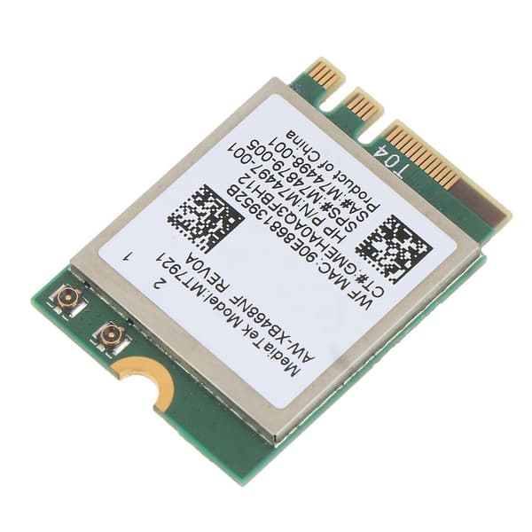 Langaton MT7921 NGFF M.2-liitäntä WiFi Bluetooth-com-sovitin 1800 Mbps Wi-Fi