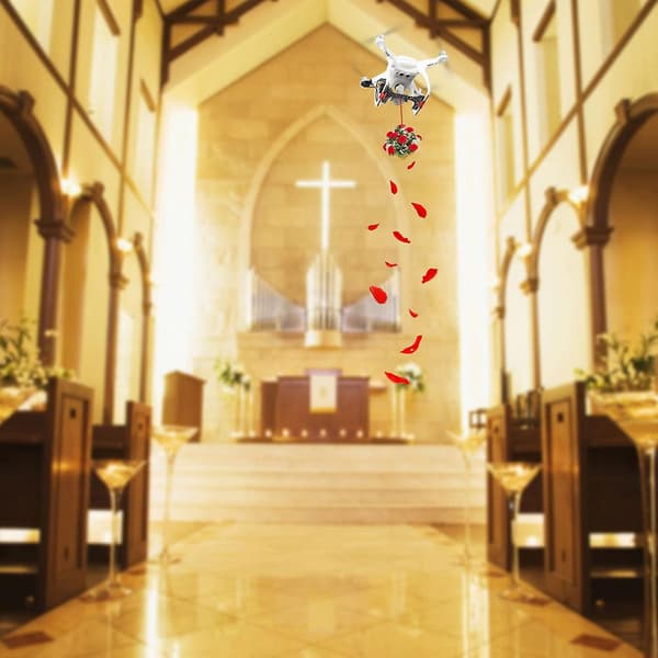 Drone Remote Delivery Parabolic Air-dropping System för Dji Phantom 4