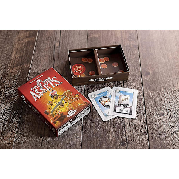 Isoisä Becks Cover Your Assets Card Game | Hauska perheystävällinen sarjankeräilypeli | Lapset, teini-ikäiset ja aikuiset nauttivat