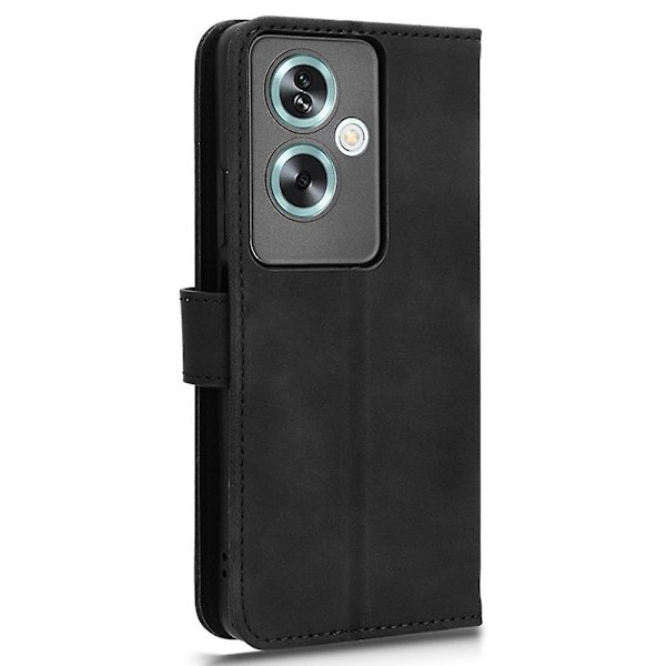 Til Oppo A79 5g / A2 5g Case Stand Wallet Phone Lædercover Black