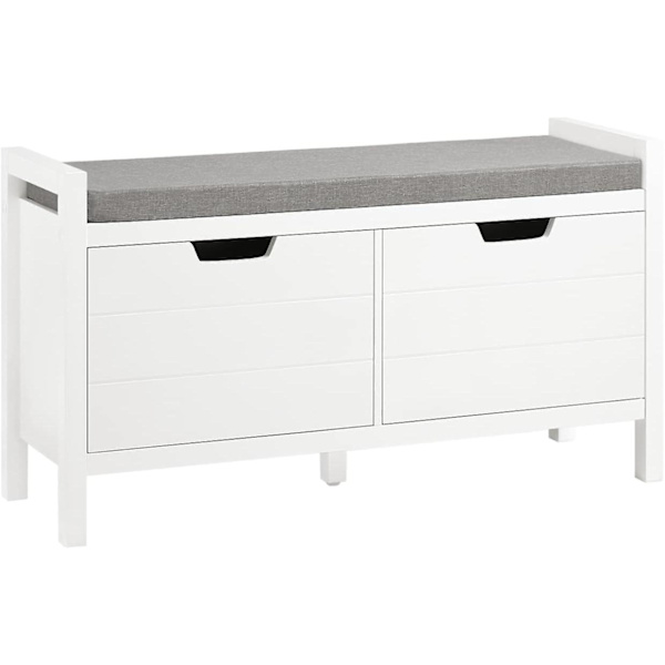 Hallskobänk med sittdyna,FSR63-W White