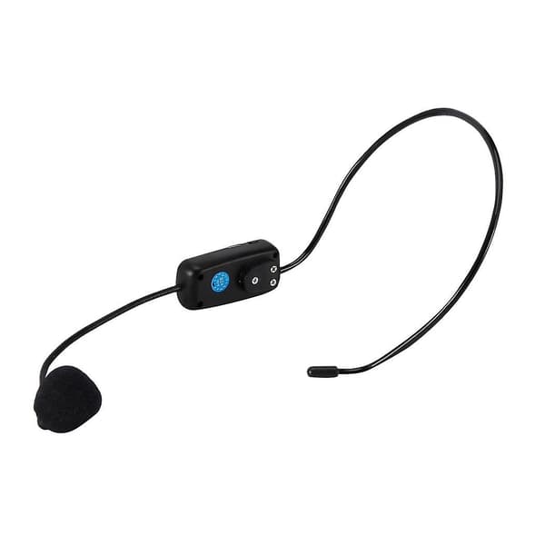 Uhf Trådløse mikrofoner Stage Trådløst Headset Mikrofonsystem Mikrofon til højttaler Undervisning Mød