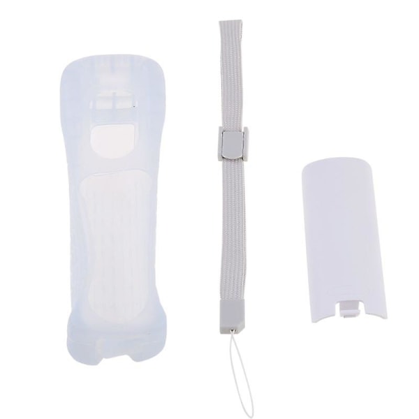 Case för Wii med handrem för Wii - fjärrkontroll White