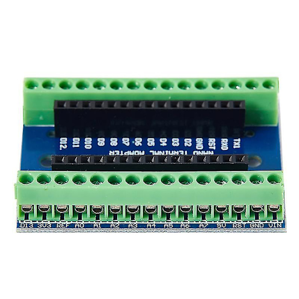 1st Nano 3.0 Controller Terminal Adapter Expansion Board för Arduino Avr Atme Multicolor