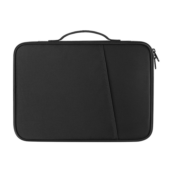 Laptopväska Stötsäker Vattentät Anti-fall Nylon 11/13 tum Notebook Skyddshandväska Datortillbehör La Black 11Inch