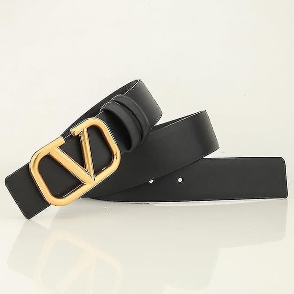 Kvinders bælte kileremte Golden Tw Black 115