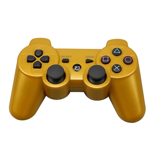 Ps3 Wireless Bluetooth 30 Controller Game Handle Remote Gamepad Stock Gold