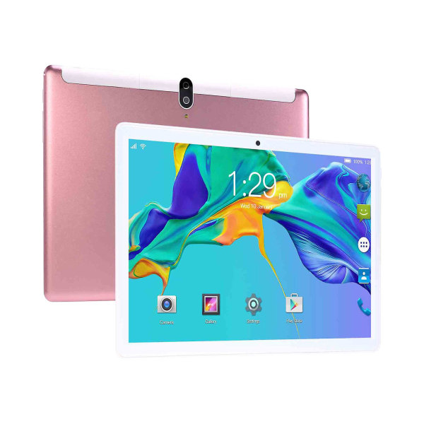 Opgraderet 2+16G 10,1 tommer Tablet PC IPS HD Skærm WiFi Bluetooth Stemmeopkald Spil Video Læring Tablet Android 10.0 System Dual SIM Dual Standby Fuld N RG