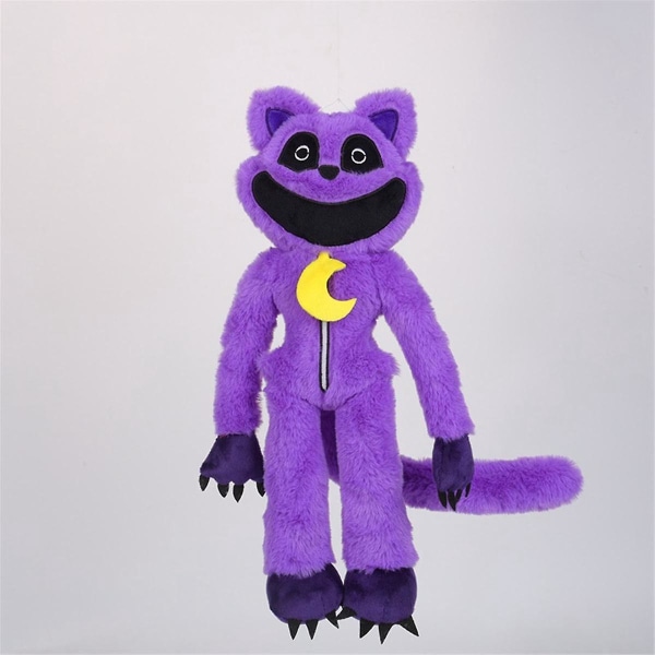 CatNap-pehmo - Hymyilevien otusten pehmolelut täytetyt eläintyynynukkelelut - PP luku 3 Deep Sleep Game Fans Favors 30cm Purple