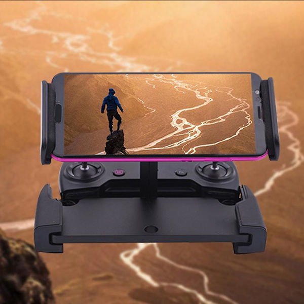 Telefon Tabletfäste Fjärrkontrollhållare Ställ för Dji Mavic Air 2 Drone Kaesi Black