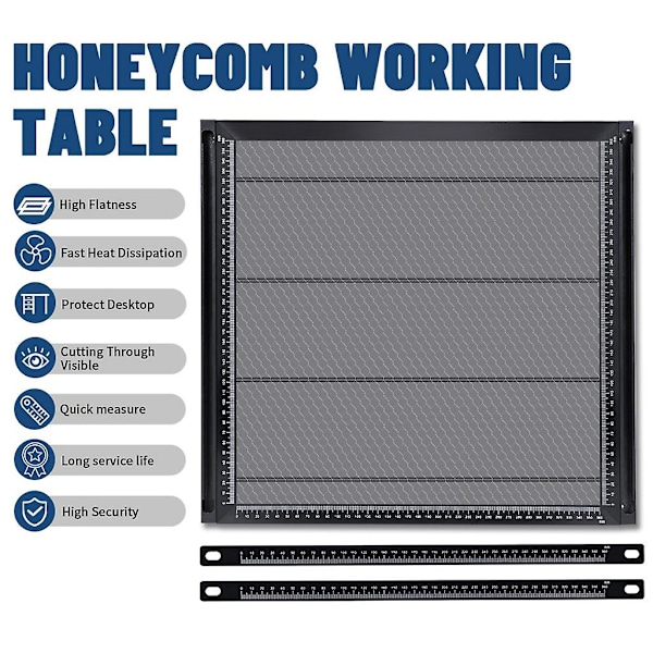 Laser Cutter Honeycomb Working Panel Honeycomb Laser Bed For Laser Engraver 30*30 cm-2