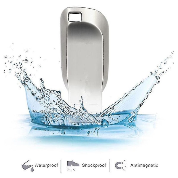 U Disk , USB 3.0 Flash Drive Pendrive High-speed Data Memory Storage Flash Disk Stick Silver 2TB
