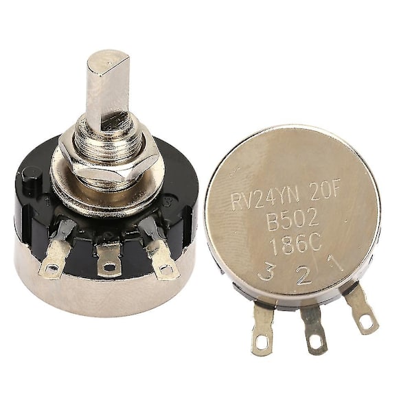 Rv24yn20f B502 høj nøjagtighed Single Circle Carbon Film Potentiometer 5k modstand