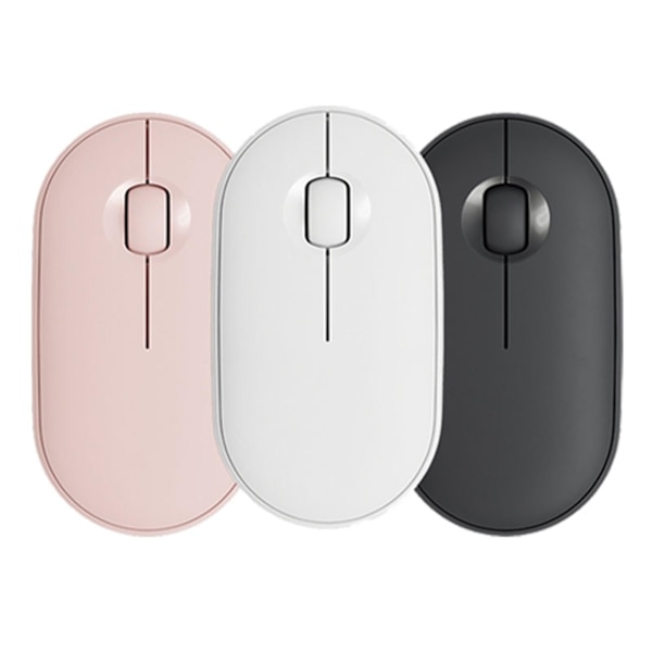 Komfortabel håndfølende Pebble Mute Mouse M350 Bluetooth Dual Mode Trådløs mus Modelys Dejlig multi-link kontormus A501