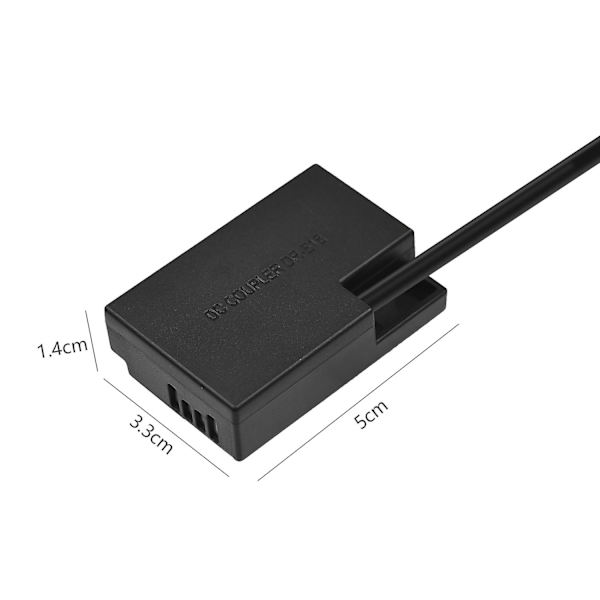 Type C til DR-E18 DC-kobling LP-E17 Dummy-batterierstatning til Canon RP EOS 77D 200D 250D 750D 760