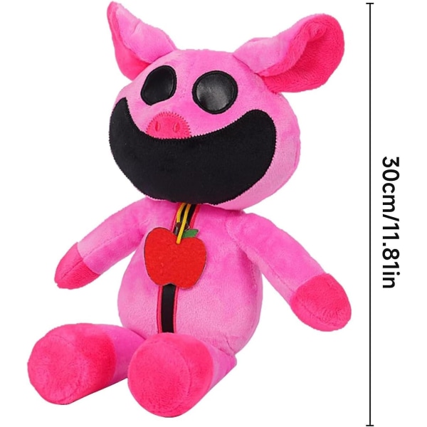Smiling Critters Plys, Funny Smiling Critters Plys, Søde tøjdyr Pude Dukke Legetøj til fans Børn Drenge Piger Fødselsdag Picky Piggy