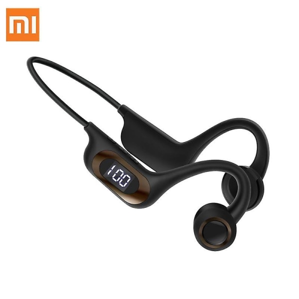 Xiaomi Hanging Neck Sports Bone Conduction Hovedtelefoner Trådløs øretelefon Dark gray