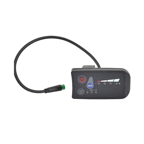 Elcykel Display Jn Kontrollpanel S810 Led Display Vattentät Elcykel Ebike Access Black