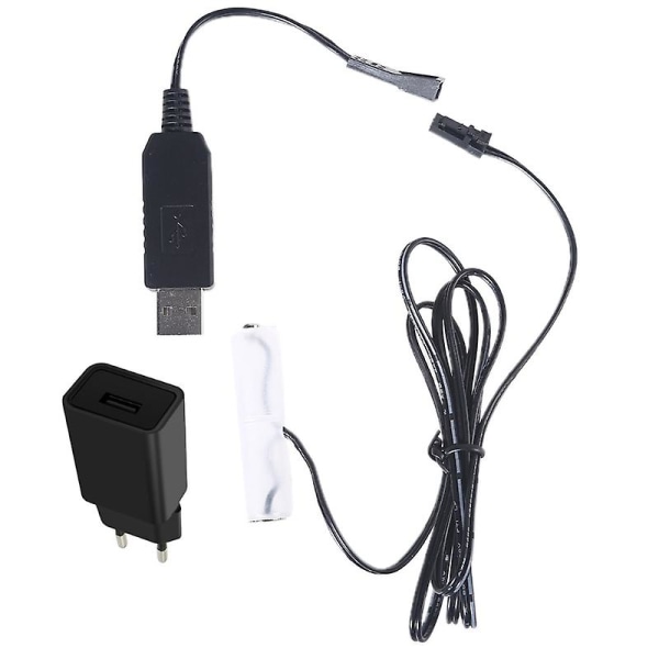 Aa-akun poistaja USB power Vaihda 1–4 kpl 1,5 V Aa-akkua EU-1.5V type
