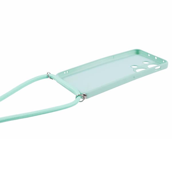 För OnePlus Ace 2V/Nord 3 5G case TPU-fiberfoder Skyddande cover med lång snodd Light blue Style A OnePlus Ace 2V